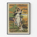 Plakat vintage Źródło La Véritable z Basenu Vichy do Saint-Yorre