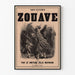Plakat Vintage Wspomnienia z Zouava - Historyczna Dekoracja Ścienna