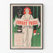 Plakat vintage The Sunday Press 1895 do dekoracji ściennej