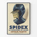 Plakat vintage Spidex La Cuisinière en Acier Arthur Martin