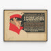 Plakat z wystawy sportowej z Berlina 1914 — oprawiony obraz na ścianie