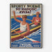 Plakat vintage sport nautyczny 1933