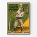 Plakat vintage Turnfest Kantonal St. Gallen 1911 Rapperswil