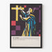 Nowoczesny i kolorowy plakat dekoracyjny Saint James