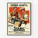 Plakat Vintage Złącza Stabilne Gross & Froelich
