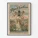 Plakat vintage Rohitsch-Sauerbrunn dekoracja ścienna vintage