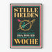 Wintage plakat Stille Helden - Plakat dekoracji ściennej książki Ida Boy-Ed