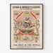 Vintage plakat Circus Stone & Murray dekoracja ścienna