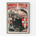 Plakat vintage Historia Włoch opowiedziana dzieciom