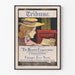Plakat vintage Sunday Fiction The Haunted Congressman dekoracja ścienna