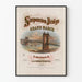Plakat Most wiszący Wielki Marsz - Vintage'owa dekoracja ścienna
