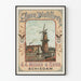 Plakat vintage Swan Distillery J.J. Meder & Zoon Schiedam