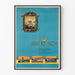 Plakat vintage z Szwecji - Dekoracja ścienna skandynawska