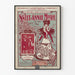 Vintage plakat Sweet Annie Moore do dekoracji ściennych
