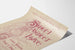 Plakat Vintage Sweet Sweet Love do dekoracji ściennych