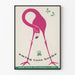 Plakat vintage Swing into Books - Dekoracja ścienna dla miłośników czytania