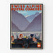 Plakat vintage szwajcarskich alpejskich pocztowych wozów do dekoracji ściennej