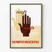 Plakat Sympathocrine - Dekoracja ścienna w stylu vintage graficznym