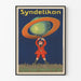Plakat vintage Syndetikon Klej nawet na żelazo