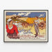 Plakat vintage Centralny Związek Rolników Francji — oprawiony obraz na ścianie
