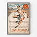 Plakat vintage Uniwersytet Syracuse lekkoatletyka 1908