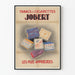 Plakat vintage Tabacs & Cigarettes Jobert dekoracja ścienna