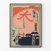 Japoński plakat Taisho Kimono Tradycyjny Dekoracyjny