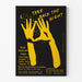Plakat dekoracyjny Take Back The Night - Poster przeciwko przemocy
