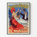 Plakat vintage tawerna Olympia dekoracja ścienna retro