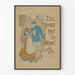 Plakat Vintage Powiedz Mamie, Żeby się Nie Martwiła Louis Myll