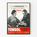 Plakat reklamowy vintage Tensol nadciśnienie menopauza