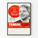 Plakat reklamowy vintage Tensol do dekoracji ścian