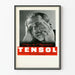 Vintage plakat reklamowy TENSOL na zawroty głowy i nadciśnienie