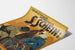 Plakat vintage Teppichhaus Möbelhaus S. Schein – Retro dekoracja ścienna