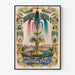 Plakat vintage reklamowy Thaddeus Davids & Co. Tusze do pisania