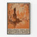 Plakat vintage obligacji Liberty Bonds z płonącą Statutą Wolności