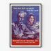 Plakat charytatywny vintage Fundacja Pomocy Uchodźcom