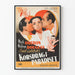 Plakat vintage filmu Korsdragi Paradiset – Dekoracja ścienna kino retro