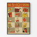 Plakat vintage The 5 & 10¢ Store - Retro dekoracja ścienna