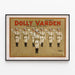 Plakat vintage muzyczny Dolly Varden od The Aborn Company — oprawiony obraz na ścianie