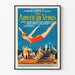 Plakat vintage The American Venus, dekoracja ścienna kino retro