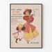 Plakat vintage nawiązujący do magazynu The April Ev'ry Month
