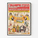 Plakat vintage Barnum & Bailey Największe widowisko na świecie