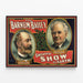 Plakat vintage The Barnum Bailey Największe Show na Ziemi — oprawiony obraz na ścianie