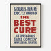 Plakat Teatr The Best Cure - Vintage Dekoracja Ścienna