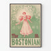 Plakat vintage The Bostonian - Retro dekoracja ścienna czerwiec