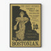 Plakat Vintage The Bostonian - Nasza Obrona Wybrzeża, 10 maja