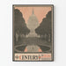 Plakat Vintage The Century - Nowe Miasto Waszyngton