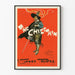 Plakat vintage The Chieftain Savoy Theatre dekoracja ścienna