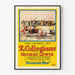 Plakat vintage Kurs samochodowy The Collegians